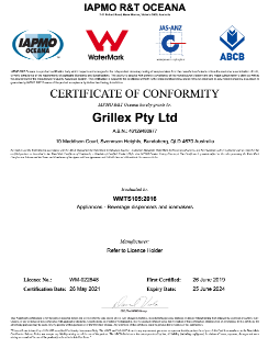 Certificate of Conformity